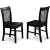 East West Furniture Dublin 3 Piece Kitchen Set for Small Spaces Contains a Round Dining Room Table with Dropleaf and 2 Chairs 3