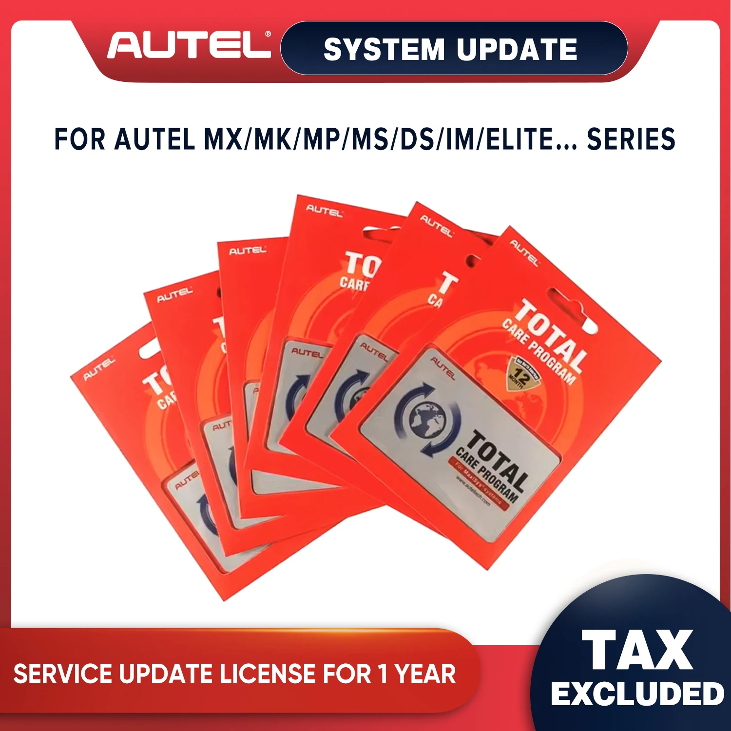 Serviço de Atualização de Software Autel 1 Ano para MK808BT MX808S/MK808/MP808/MS906BT/MX900/MK900BT MS908/MK908 Ultra Elite IM508 IM608