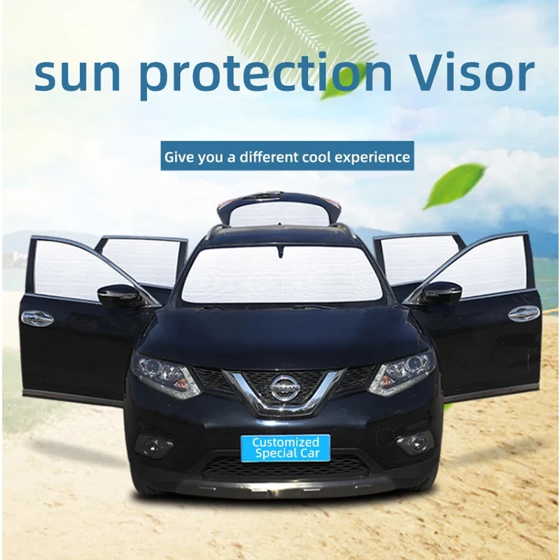 Side Window Visor For BMW X3 F25 2011-2013 Cars Sunshades Anti-UV Privacy Blocks Sunscreen Windows Auto Accessories