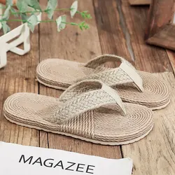 Women's Bohemian Fashion Flip Flop Sandals - Casual Beach & Indoor Slippers - 38 (A)