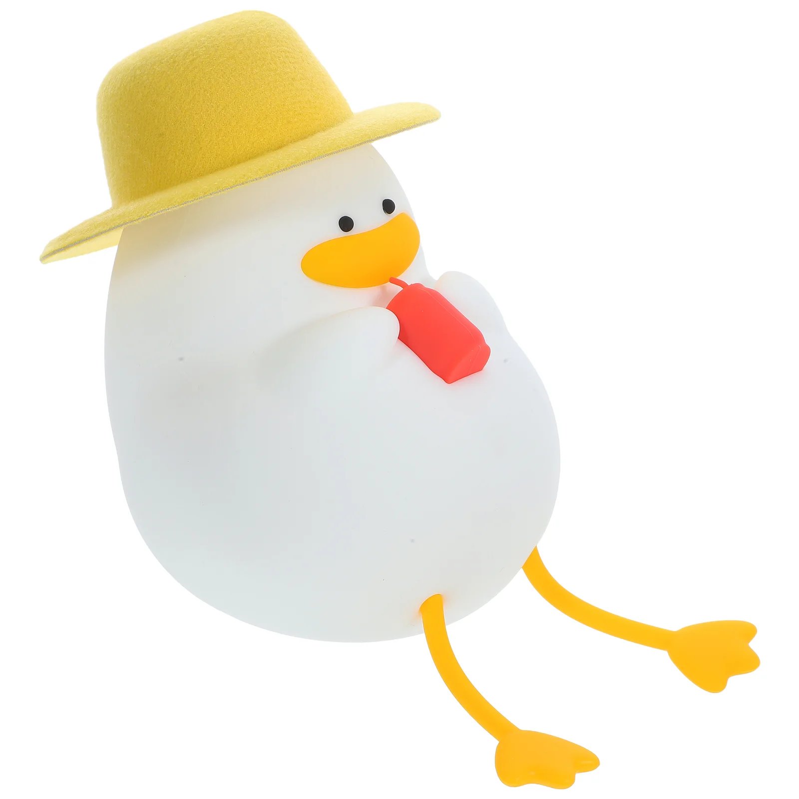 

Маленькая утка, ночник, декоративное освещение, уникальная креативная лампа, эстетичный силикагель для детей