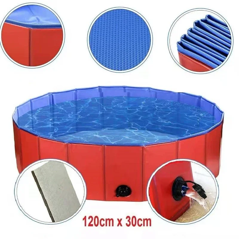 Round Oxford Cloth Bathtub Water Toy Inflatable Foldable Sand Table Tray Children's Magic Sand Table Swimming Pool 4