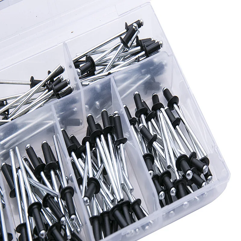 Blind Pop Rivett Rivet Assortment Kit VCT 1000pc Aluminum Blind Pop Rivet Assortment - 4 ...
