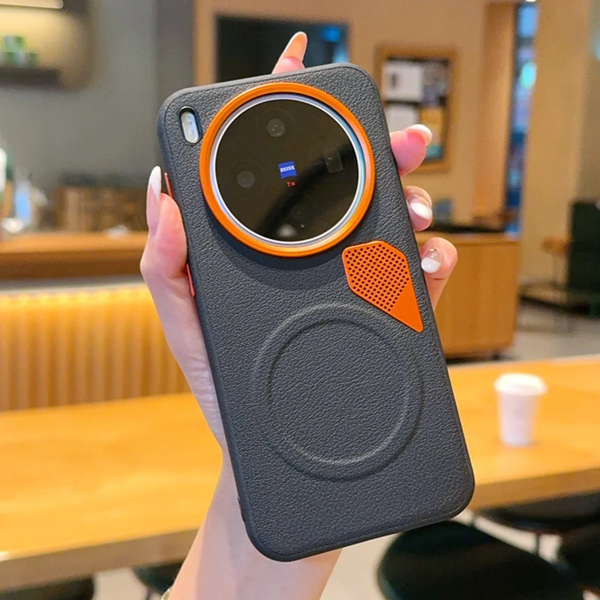Premium PU Leather Magnetic Phone Case