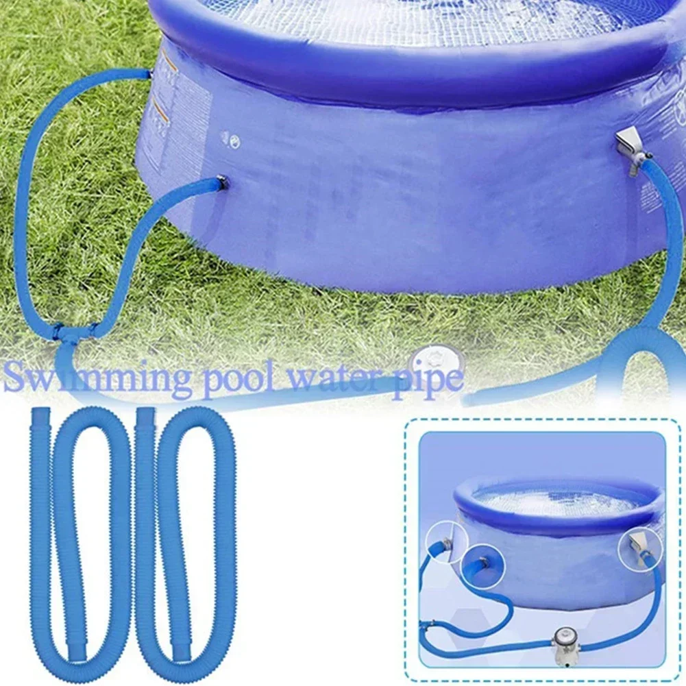 Hose 2pcs 1000mm hose adapter Above Ground Pool Pump Replacement For Intex 1-1/4 Inch Accessory1.25" Outdoor Accessories Leak Proof Durable