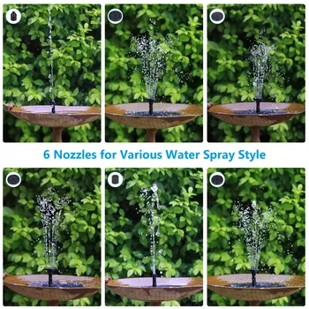 3.5W Solar Bird Bath Fountain Pump - Image 4