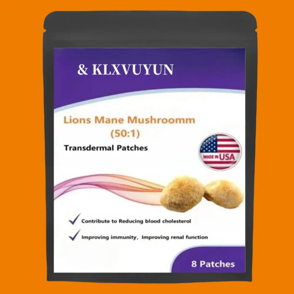 Львиная Грива гриба гриб 50:1-трансдермальные пластыри Сделано в США, 2 месяца поставки