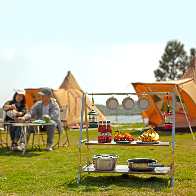 Outdoor Camping Storage Shelf 2