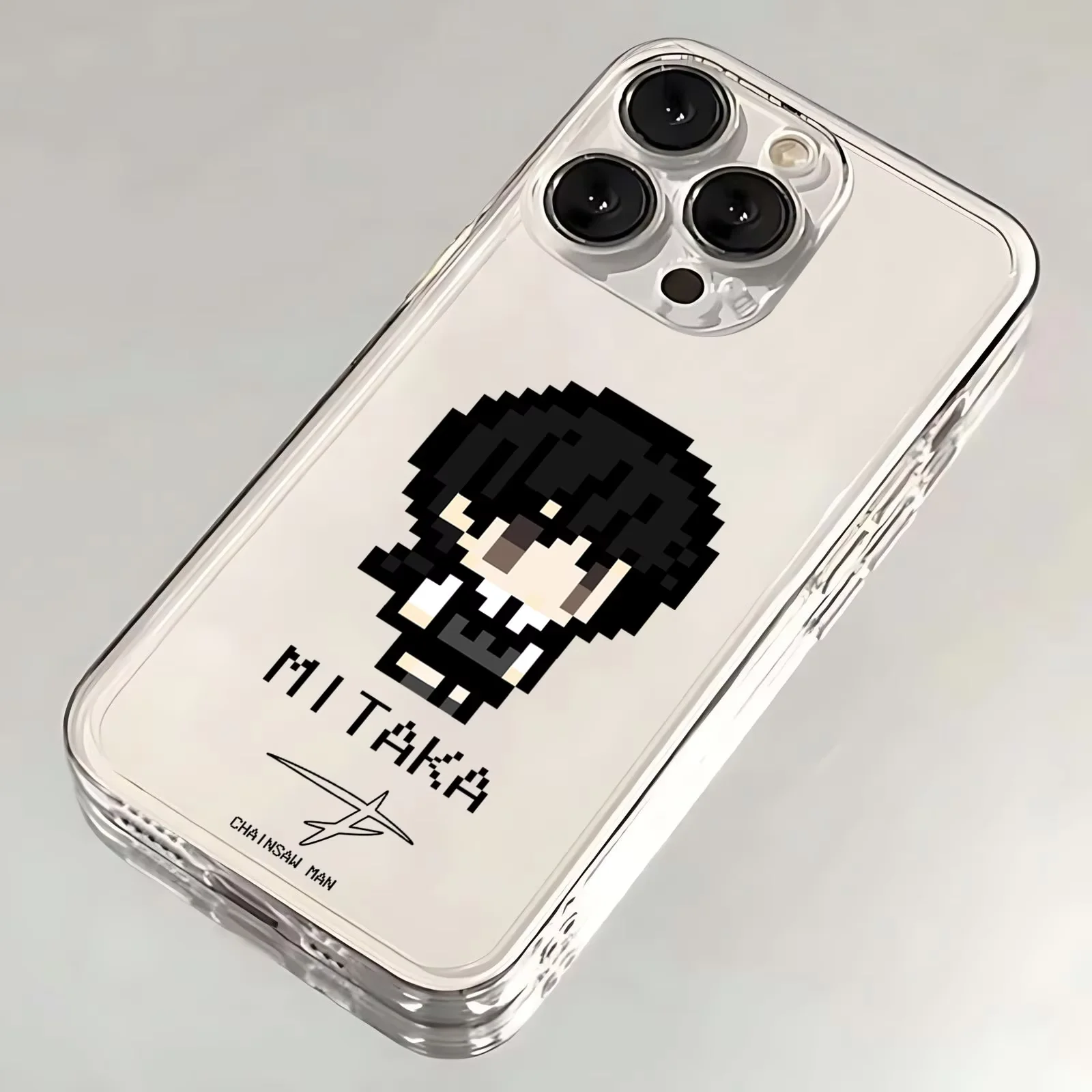 Pixel Chainsaw Man Handyhülle für iPhone 17 Air 16 e 15 14 13 12 11 Pro Max Plus Mini SE 2020 2022 Anime – Detail 11