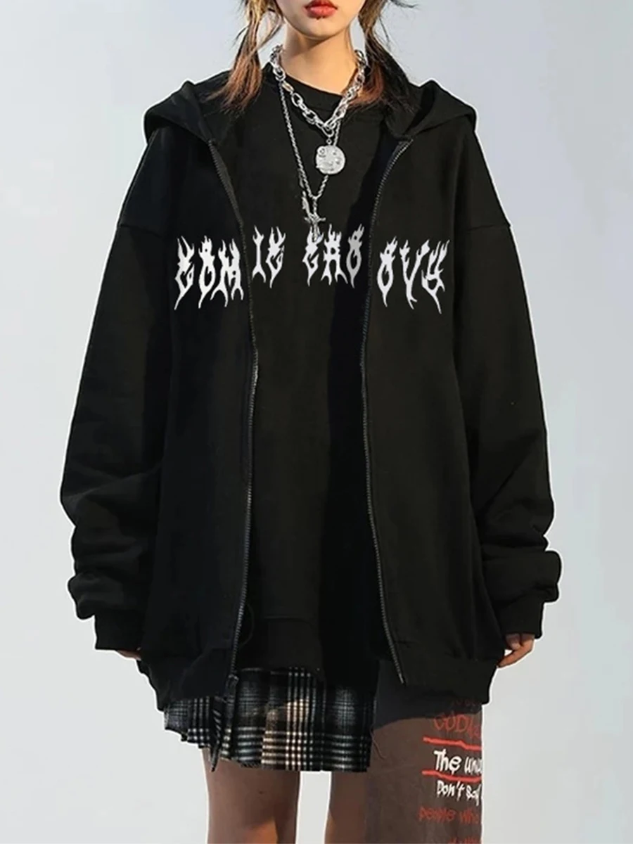 

Women s Sparkling Rhinestone Embellished Oversized Hoodie Y2K Skeleton Sweatshirt - Aesthetic Pullover Jacket for Gothic