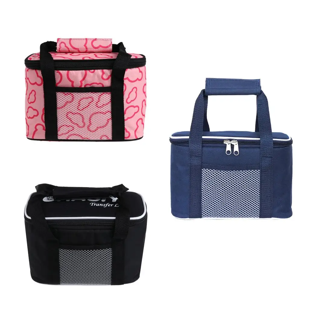 Insulated Lunch Bag Box for Women Men Cooler Hot Cold Adult Tote 16cm Height