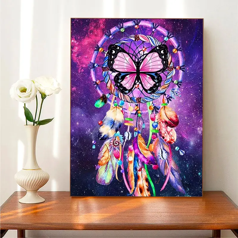 

5D Diy Colored Diamond Art Home Decoration Capturing Catcher Paintings Diamond Colored For Adult Handmade Diamond Paint Style M