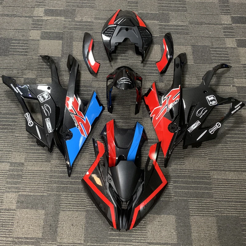 

Подходит для BMW S1000RR S1000 RR HP4 2019 2020 2021 мотоциклетные Обтекатели аксессуары для мотоциклов обтекатель краска Карбон красный синий