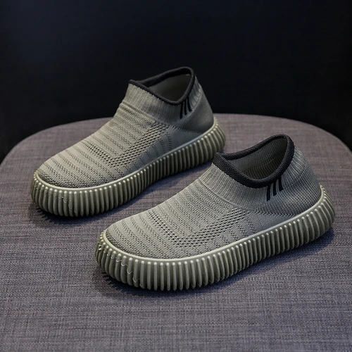 Zapatillas 남성용 청키 스니커즈, 캐쥬얼 플러스 사이즈 테니스 슈즈, 그린, 블랙, 2023 가을, 신상 4