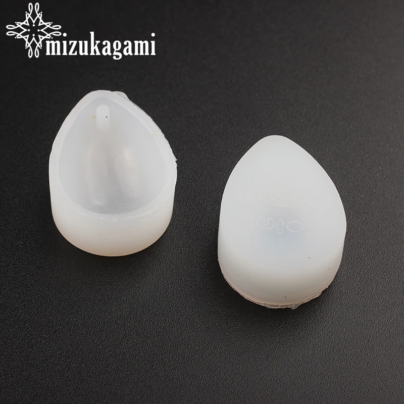 1Pcs UV เรซิ่นเครื่องประดับ Liquid ซิลิโคนแม่พิมพ์กลวงฉีกขาด Water Drop