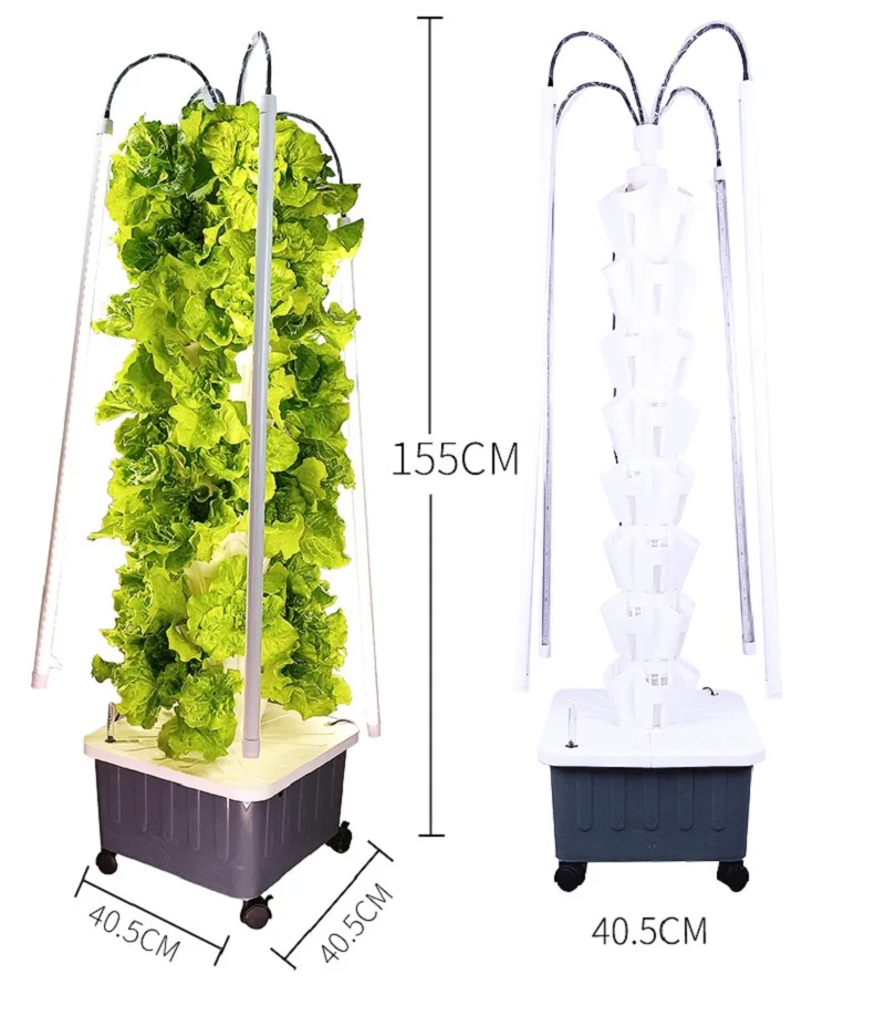 VerticalHydroponicSystemOfRainGreenhouseGardenIndoorHydroponics