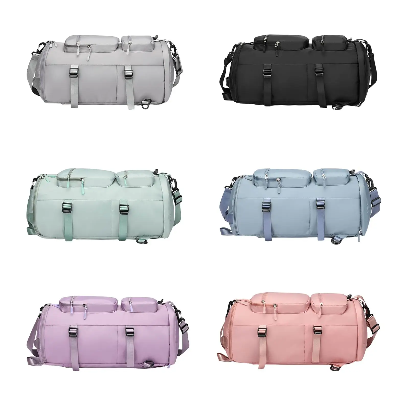 

Weekender Overnight Bag Waterproof Lightweight Heavy Duty Backpack Sports Duffle Bag for Yoga Camping Overnight Swimming
