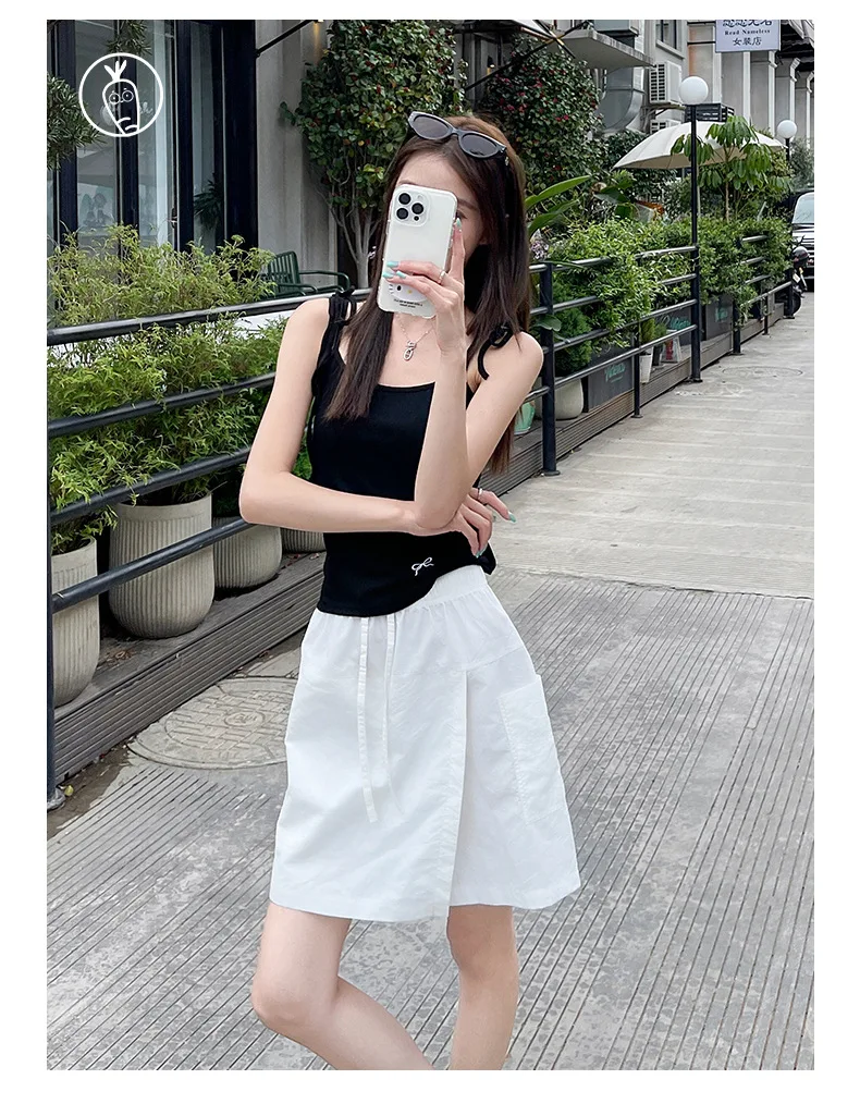 Women Two Piece Shorts Skirt Set Image 14