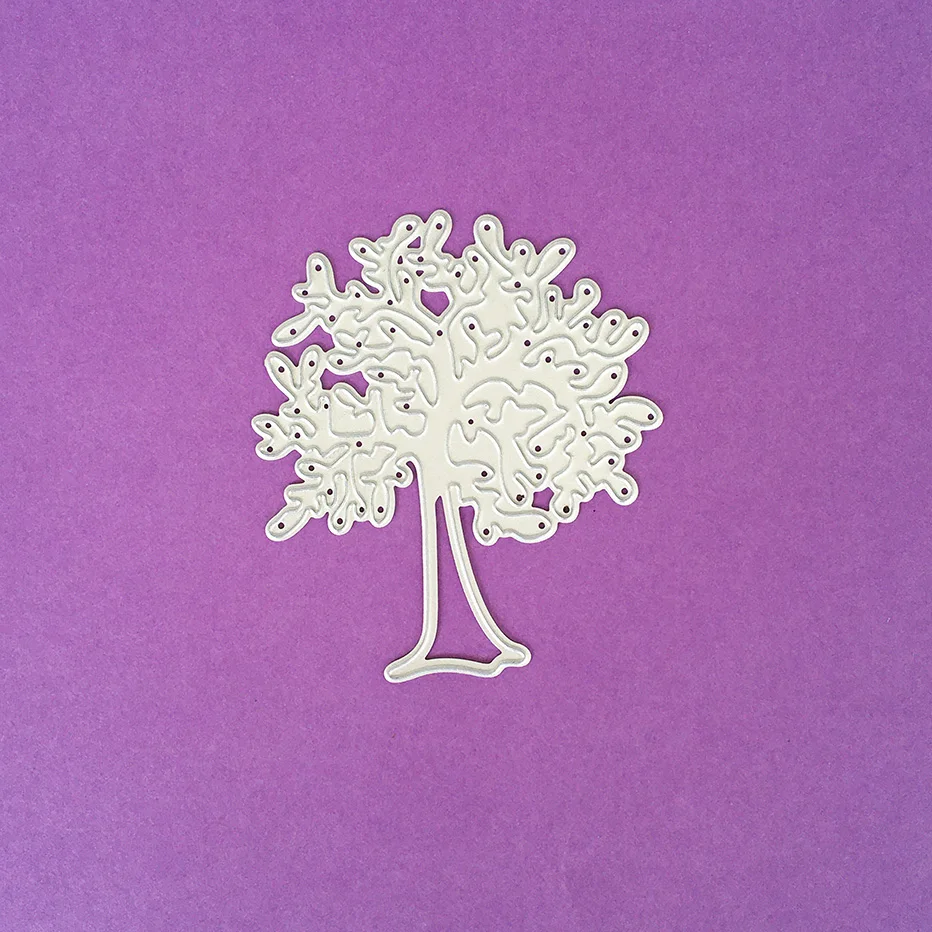

One tree Metal Cutting Template Gift Tags DIY Handmade Craft Die Photo Album Scrapbooking Die Cut