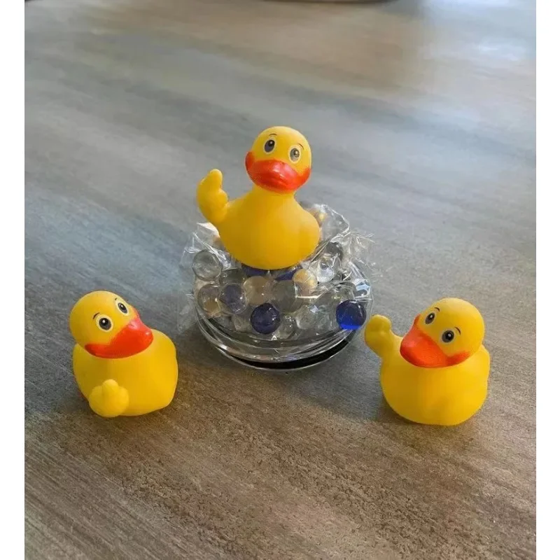 1pcs The Middle Finger Duck Kids Toys Toddler Toys Decoration Cute Duck Gift for Children miniature duck figurines