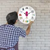 Tailor Shop Quilting and Sew Time Seamstress Modern Wall Clock Customize The Label Sewing Sign Wall Clock Personalize With Name 5
