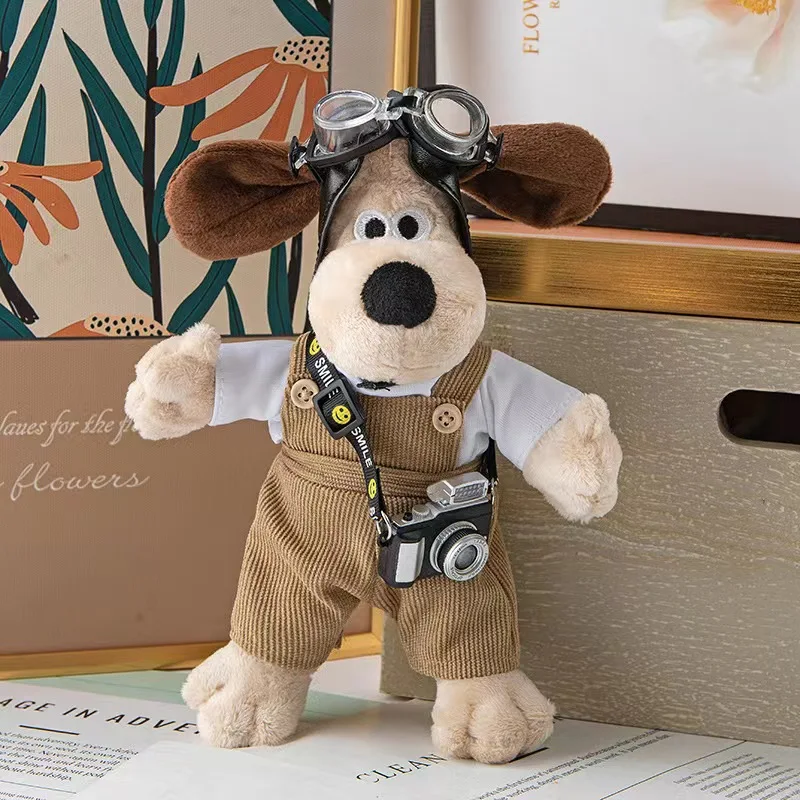 thumbnail image 1 of Nuevo protector de hombro para cinturón de seguridad de coche de peluche de Wallace y Gromit, bonito muñeco de peluche ajustable de dibujos animados, accesorios de decoración para coche, regalo, 1 of 5