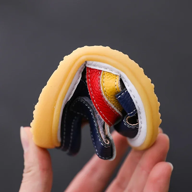 Summer Infant Toddler Casual Shoes Baby Girls Boys Sandals Kids Genuine Leather Sandals Soft Sole Children Anti-collision Shoes 6