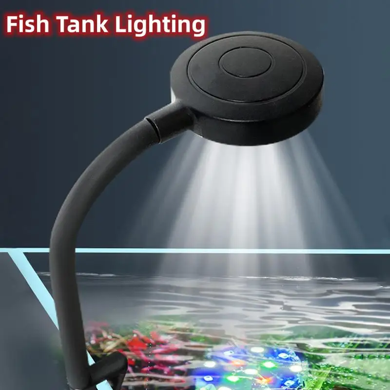 USB 3W LED Aquarium Light Waterproof for Fish Tank Underwater Decor