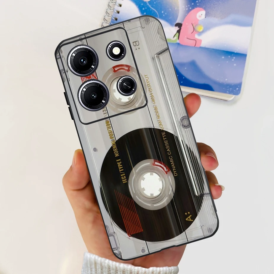 Cute Spaceman Dinosaur Soft Silicone Phone Case - Stylish Protective Bumper Cover