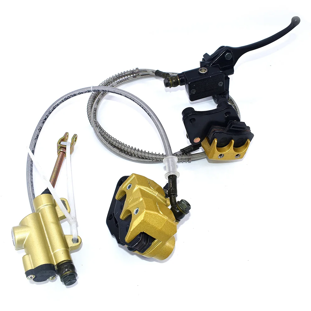 110cc Front or Rear Brake Assembly Off-road motorcycle accessories Apollo pump disc brake caliper assembly up and down the pump