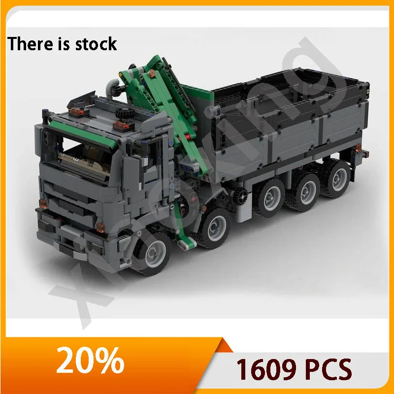 

MOC-78655 Iveco Stellallis 1609pcs High difficulty technology assembly birthday gift gift