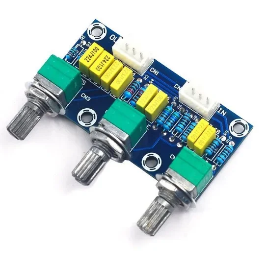 XH-M802 Amplifier Board High and Low Voltage Mixer Tone Board Volume Control Subwoofer PCB Adjustment Amplificador audio amplifier audio power amplifier board