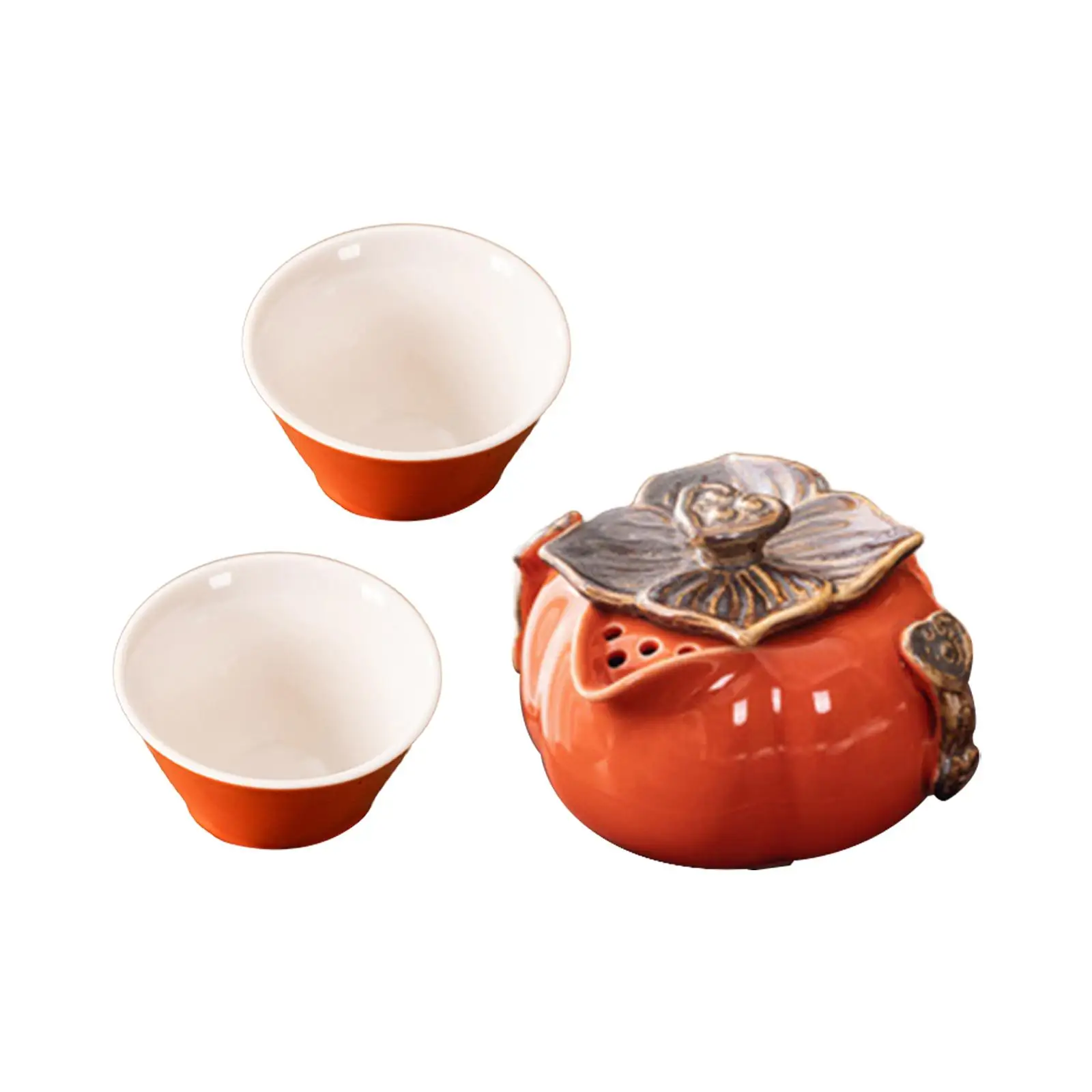 Tea Infuser Pot Water Tea Cup Tea Maker Kungfu Glass Tea Set for Outdoor Camping Dining Room Tea House New Year Father's Day