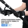 KoKossi Outdoor Riding Ice Silk Gloves Full Finger Summer Breathable Gloves Anti-Slip Sun Protection 2-Finger Fishing Gloves 4