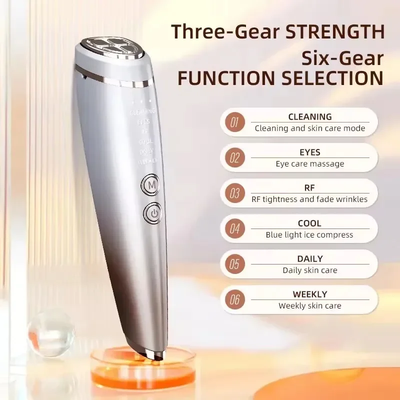 High Frequency Lifting Machine RF Beauty Instrument for Facial and Eyes Lifting and Tightening Perfect Gift for Women