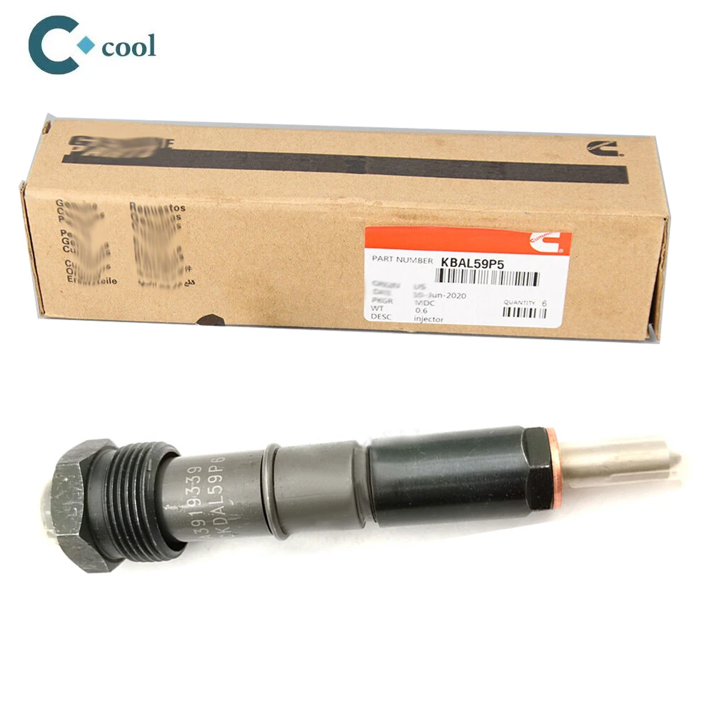 6 pieces Fuel Injectors KDAL59P5 KDAL59P6 High Performance Cumminss