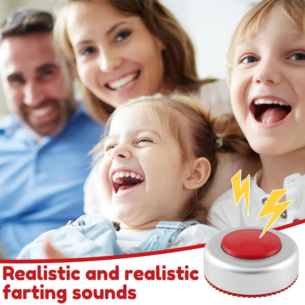 Remote Controlled Fart Machine Noise Maker with 50 Different Realistic Sounds Farting Toys Funny Gag Sound Machine for Party