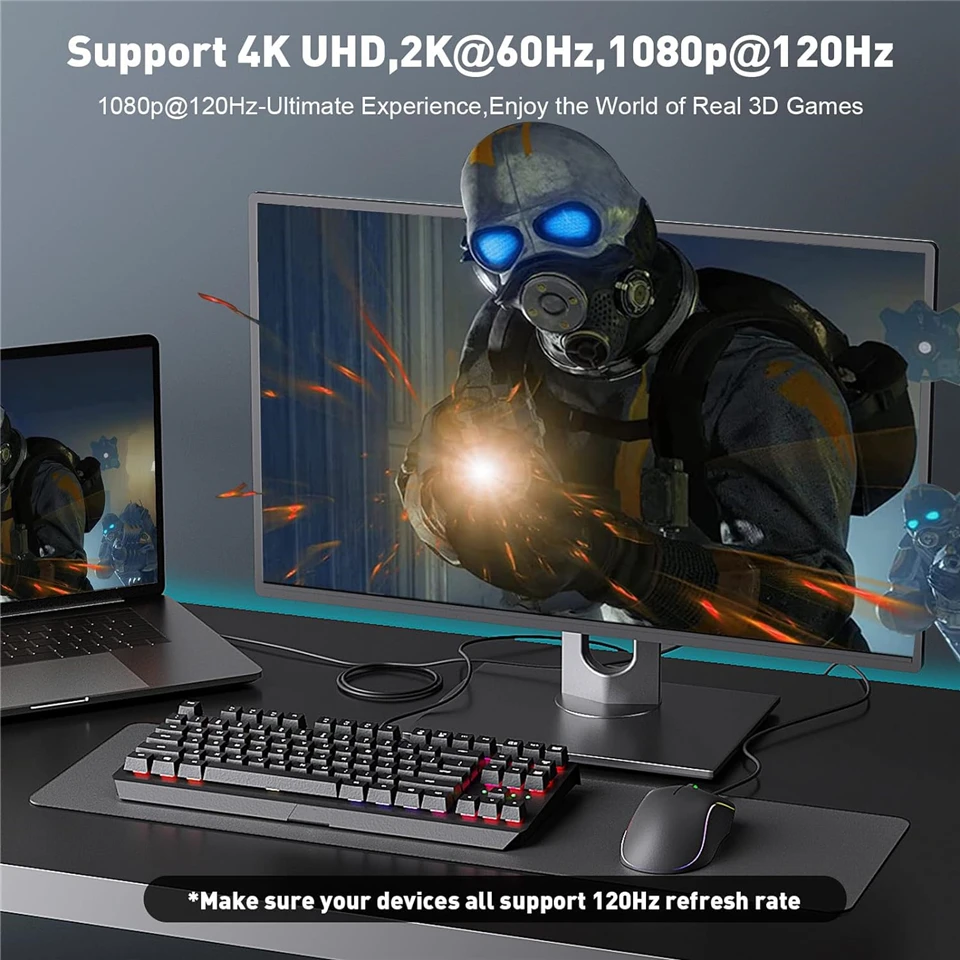 20KM 1080P 120Hz HDMI Fiber KVM Extender 4K 60Hz HDMI Over Fiber Optic Converter