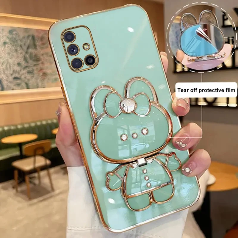 A 51 A 71 M 51 مرآة لوضع مساحيق التجميل لطيف أرنب...