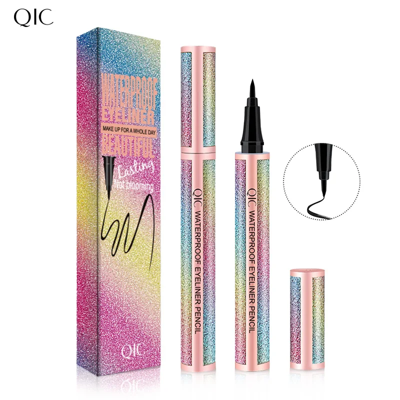 Liquid eyeliner Starry Sky Black Liquid Eyeliner Pen Waterproof Quick Drying Eye Liner Pencil Women Beauty Cosmetics Eye Makeup Products