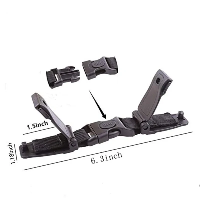 Car Baby Safety Seat Strap Belt Harness Chest Clip Buckle 16cm Car Accessories