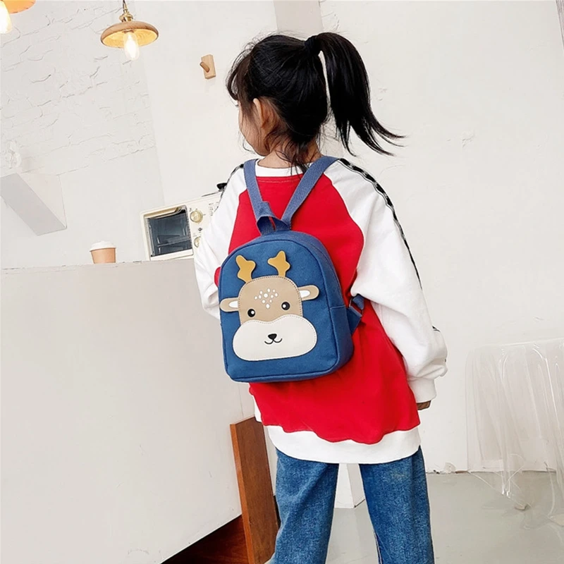 New Children Backpacks Cute Deer Design Girl Boys School Bags Toddler Kids Schoolbag Kindergarten Cartoon Mini Bag