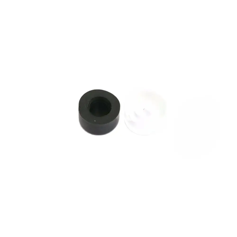 Tactile Button Caps 100pcs Silicone Round Hole 6*6mm Push Button Switch Caps