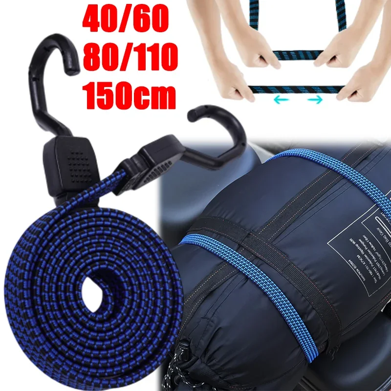 Riding Elastic Multifunctional Binding Rope for Camping Equipment Tents Parcel Storage Courier Cargo Transportation Cars Part cargo straps luggage strap cargo tie down strap tie down straps lashing strap bungee straps elastic binding rope