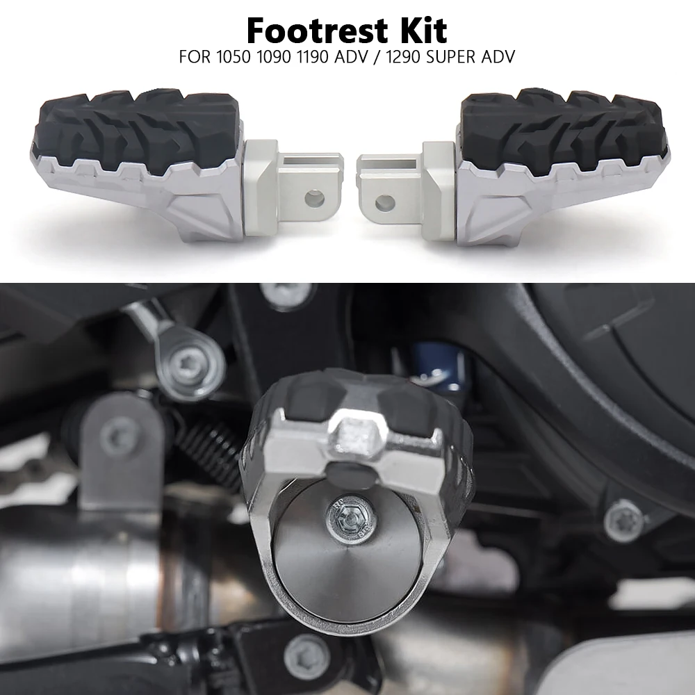 

Footrest Foot Pegs Footpegs Rests Pedals New Accessories For 1290 SUPER ADVENTURE R/T/S 1050 ADV 1190 Adv R 1090 Adventure R