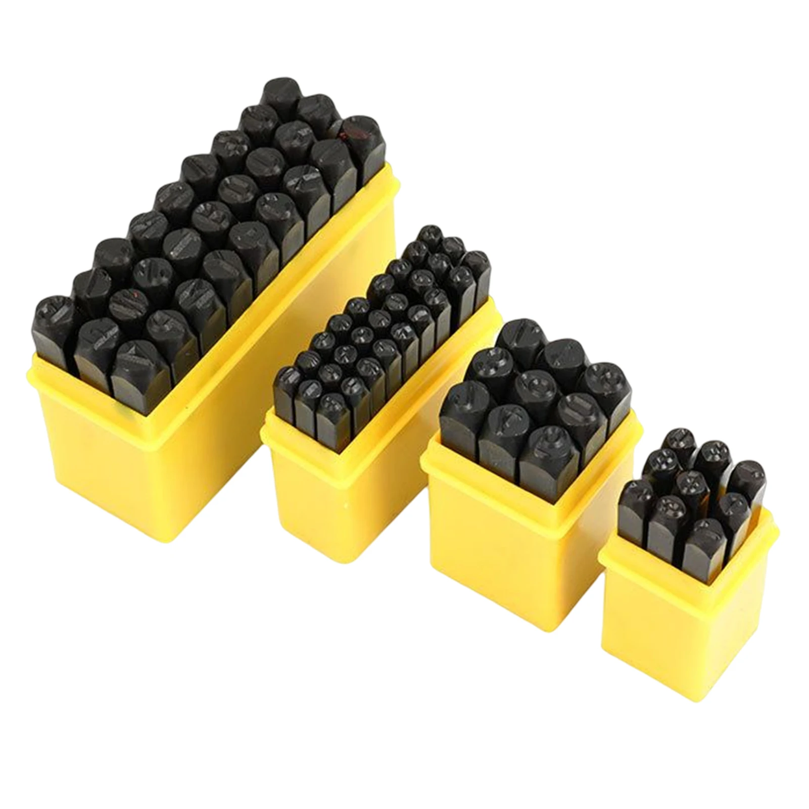 스틸 다이 금속 스탬핑 키트 펀치 도구, 차량 식별 태그 정보 포함, 날짜 플레이트, 숫자 문자 알파벳, 3-8mm