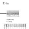 New High Quality Pro Nail Art Tungsten Steel Drill Bit High Hardness Not Hot Cylindrical Nail Removal Exfoliating Grinding Tool 2