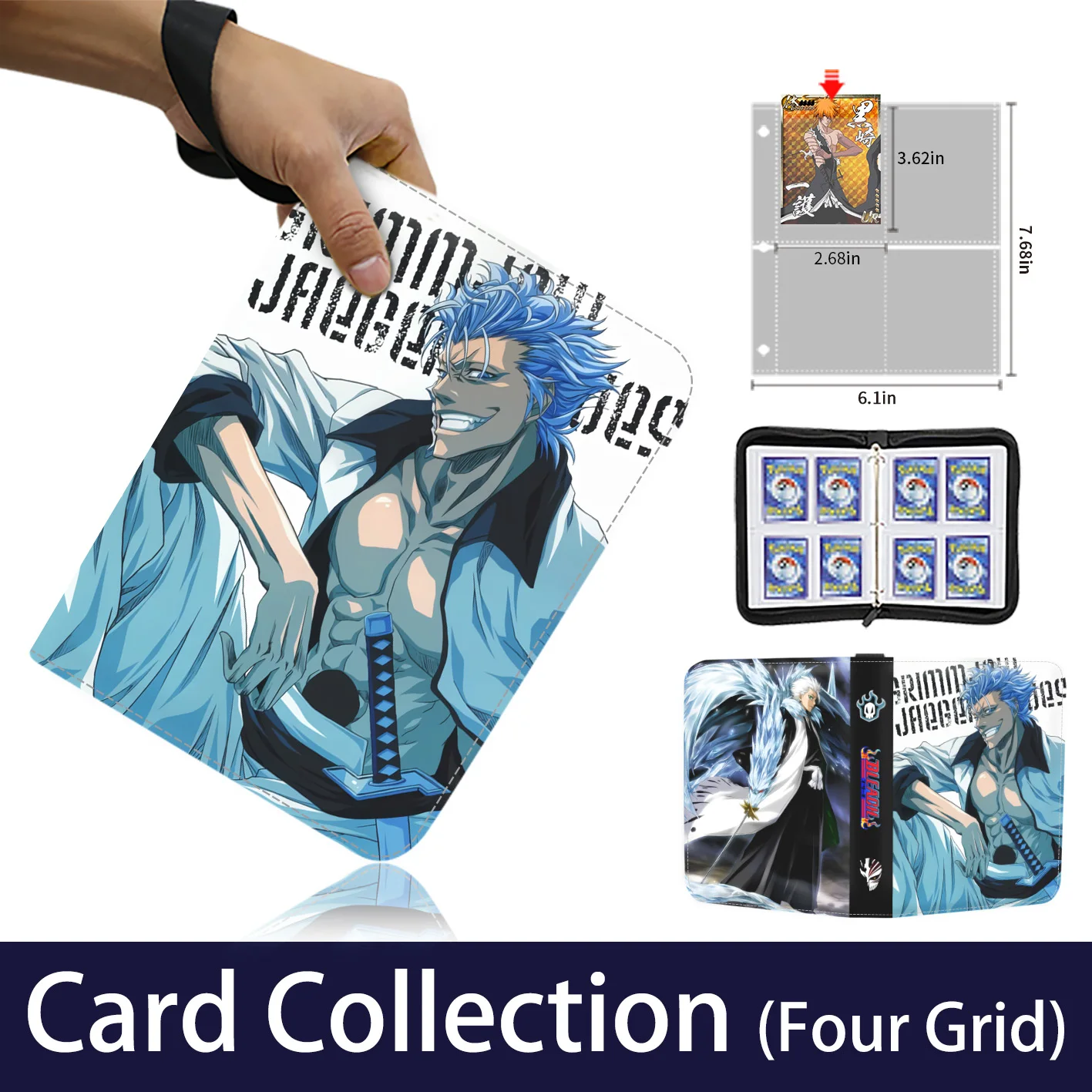 Bleach Card Binder 9 Pocket Trading Card Holder Anime Card