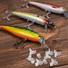 50Pcs/Lot Durable Protector Caps Fishing Out Hook Cover Safety Treble Fish Gear Lightweight Accessories with Slots Sleeves Tools 4
