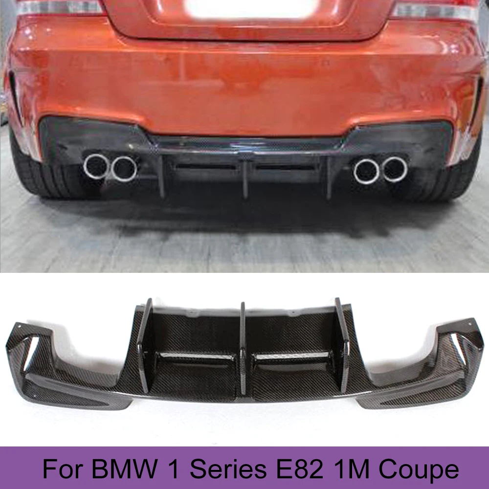 Диффузор для заднего бампера спойлер BMW E82 1 серии м купе 2 двери 2011 2012 2013 защита из